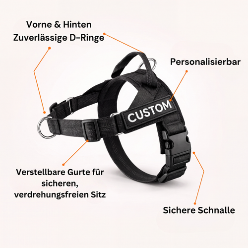 Gassio Antizug-Hundegeschirr
